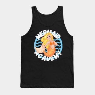 Mermaid Academy Cute Blond Mermaid Perfect Gift for Mermaid and Siren Lovers Tank Top